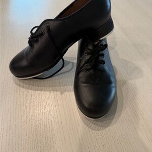 Classic Black Kids Tap Dance Shoes